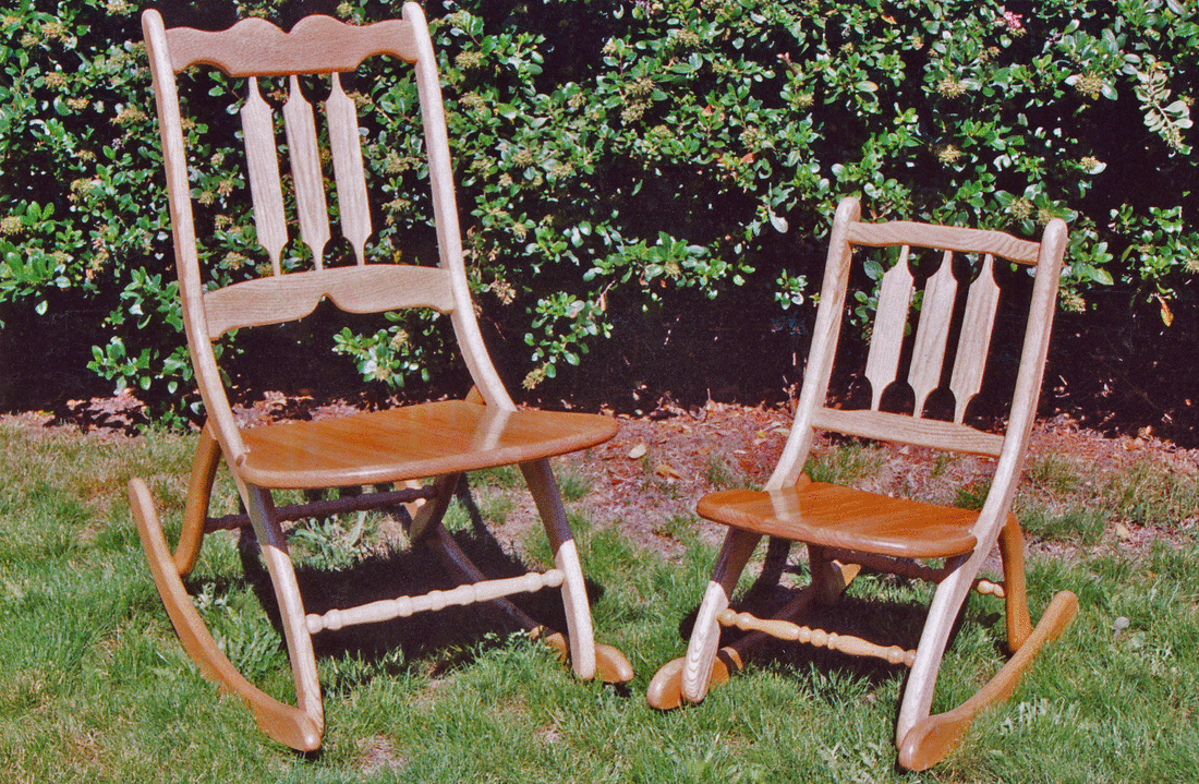 Photo of folding rocking chairs