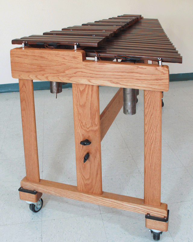 Photo 2 of custom white oak xylophone frame