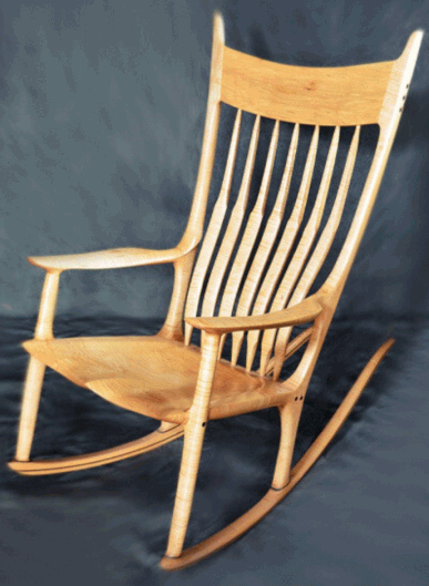 Rocking Chair Style of Sam Maloof