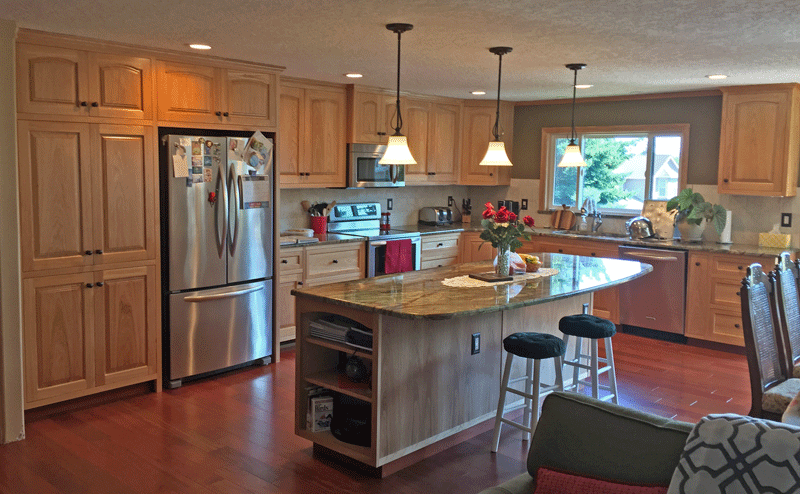 Photo 1 of residential kitchen cabinets