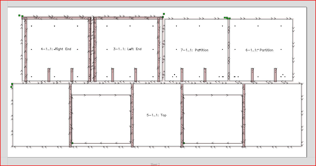 Image 2 of cabinet tool paths in VCarve